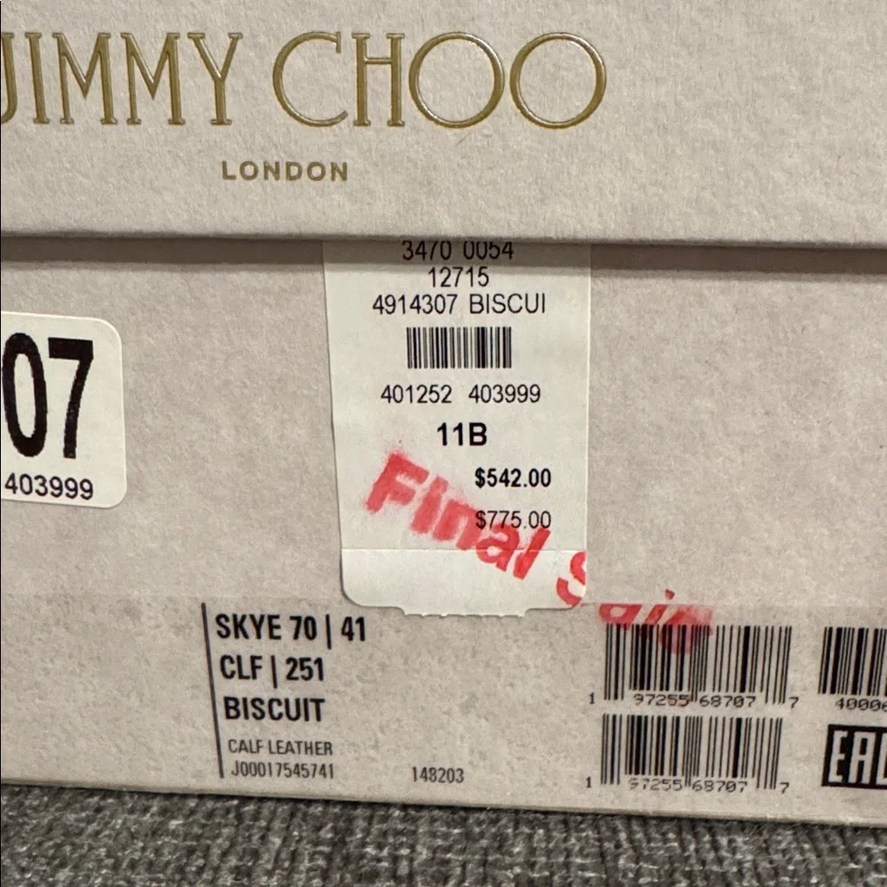 New Jimmy Choo Skye heel sandals - Picture 6 of 8